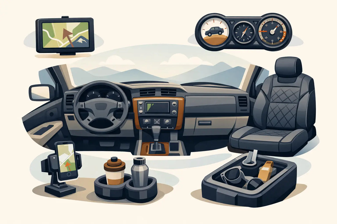 Nissan Patrol Y61 Interior Accessories Guide