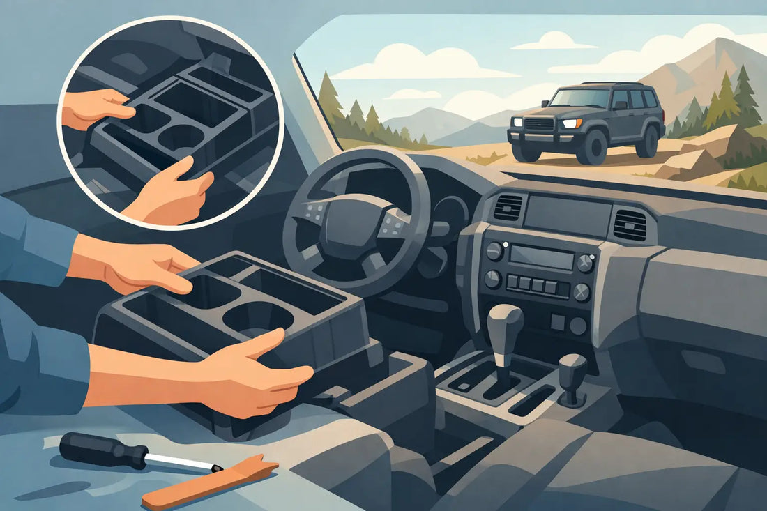 How to Install Patrol Center Console Insert